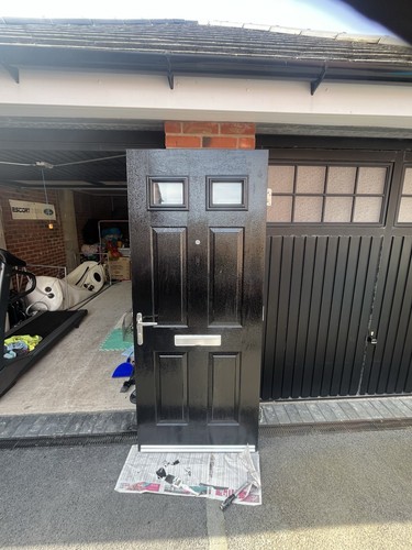 Composite front door - front,