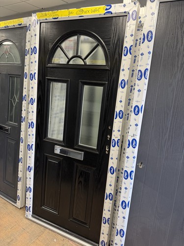 Brand new composite front door - brand,