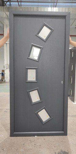 Anthracite grey composite door - composite,