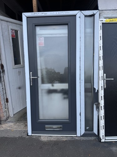 New anthracite grey door - new,