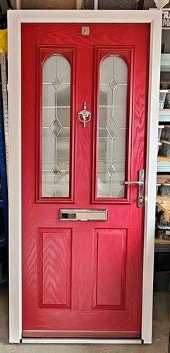 Red front entrance composite - red,