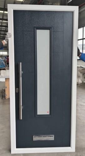 Composite entrance front - entrance, door