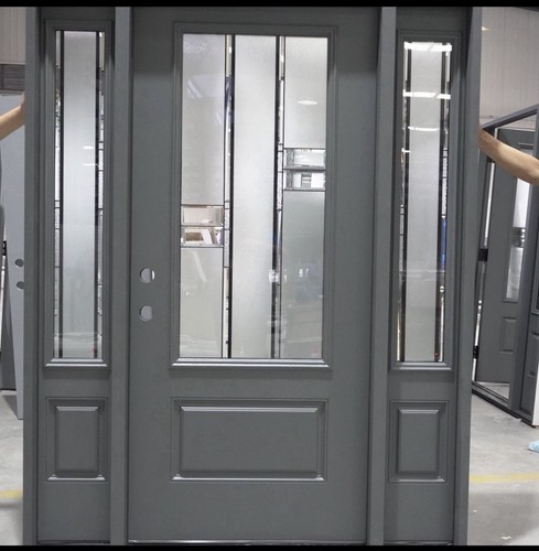 Composite front door - front, with