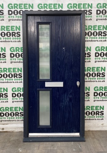 Composite navy front entrance - composite,