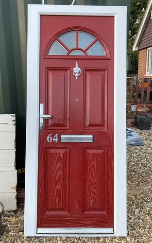 Used red composite upvc - composite,