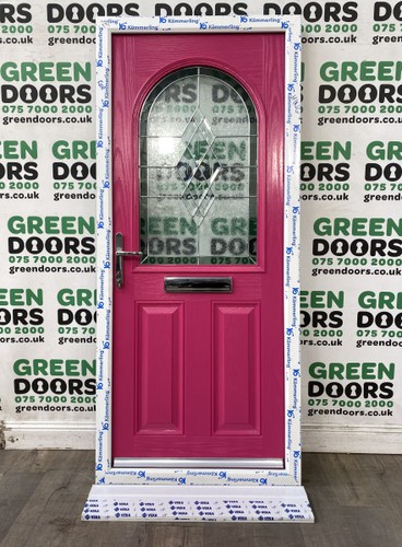 Pink composite front - pink, door