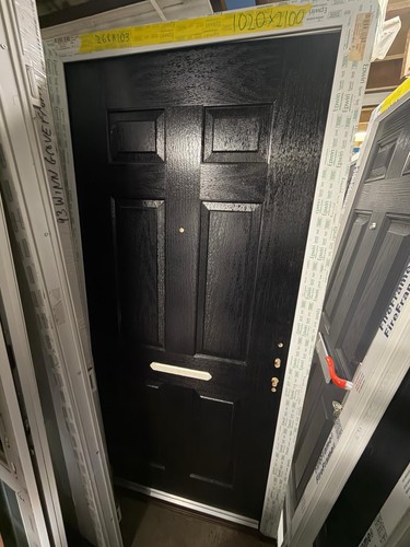 New composite front door - new,