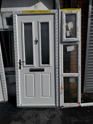 Brand new composite front door - front,