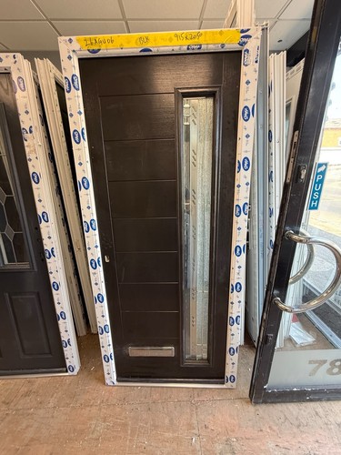 New composite front door - new,