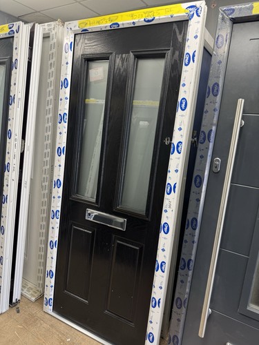 Brand new composite front door - brand,