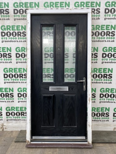 Used composite front door - composite,