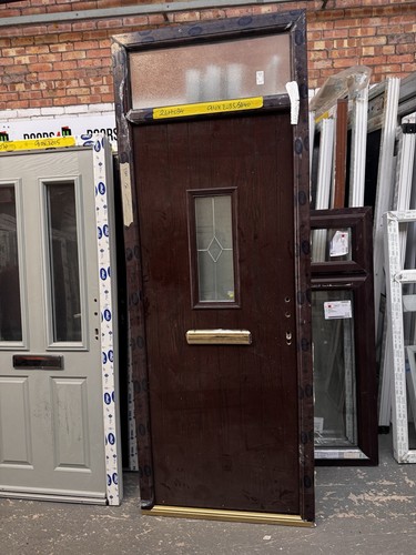 New composite front door - new,