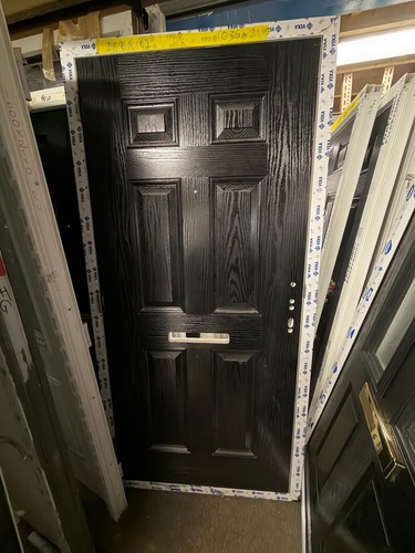 New composite front door - new,