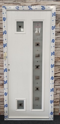 White composite door vs10256 - white,