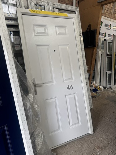 New composite door fd30 white - new,
