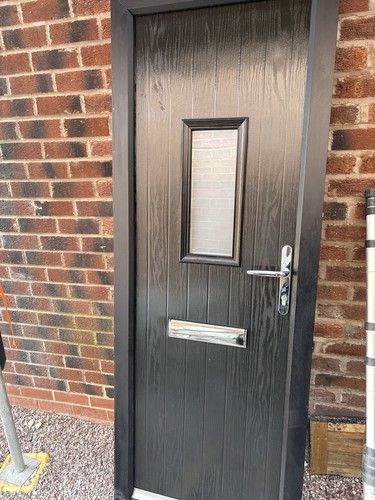 Composite front door - front,